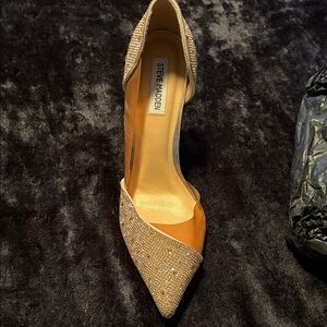 Steve Madden Gold Embellished Heels